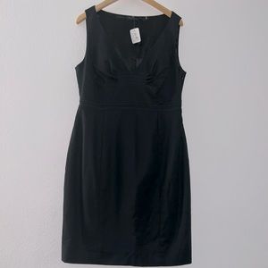 New Elie Tahari Black Starla Dress Size USA/MEX 10 UK 14 IT 46